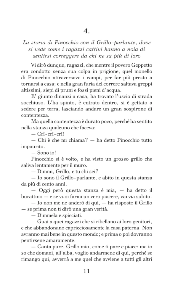 The Adventures of Pinocchio. The Story of a Wooden Puppet. Level 1 (in Italian)